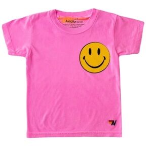 Aviator Nation Smiley Tee - Size 10